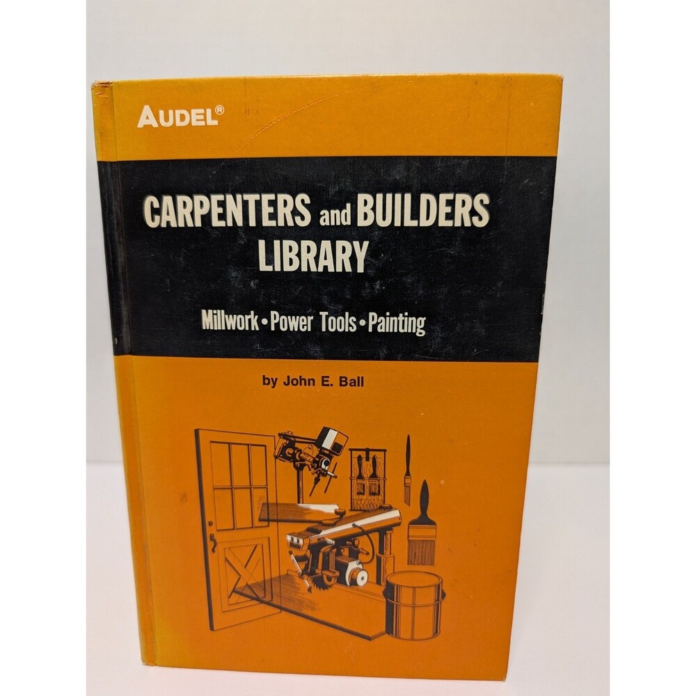 Audels Carpenters And Builders Library Complete Set Vol 1-4 Books  1974 3rd Ed.
